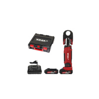 Zaciskarka QIK Virax Viper L2X BT (akumulator) + dodatkowy akumulator + wkładka TH 16P, 20P, 26 + szczęki Baza