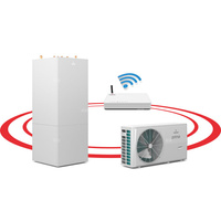 Hybrydowy System Grzewczy 1F R32 Prima 6GT szafa hydrauliczna GT160, centrala Smart Home Sinum Lite