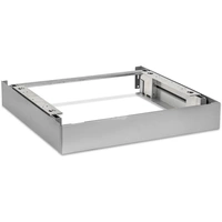 P10-S – podest pod pompę ciepła o wysokości 10 cm w kolorze srebrnym