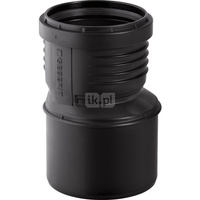 Zwężka GEBERIT Silent-PP redukcja, PP / PP, 50 mm, DN 50 x 32 mm (końcówka wciskowa x mufa wciskowa), (głębokość: 9.5 mm) z uszczelką