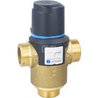 Zawór regulacyjny termostatyczny do wody ciepłej AFRISO ATM 763 mosiądz GZ 1'', DN 20, zakres temp. 35-60'C, Kvs 3.2 m3/h, maksymalna temperatura 110'C, maksymane ciśnienie 10 bar