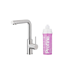 DUERO PURE BASIC BATERIA KUCHENNA Z FUNKCJĄ FILTRACJI WODY, STAL NIERDZEWNA + ZESTAW FILTRUJĄCY PROFINE LILAC S