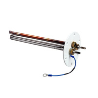 Grzałka 2 kW 230V do zbiornika emaliowanego na flanszy fi zew.125 mm/6 śrub, bez anody