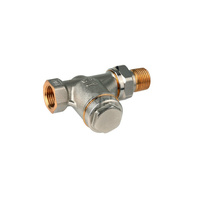 Zawór powrotny regulacyjno-odcinający do dużych przepływów, Veramax, 1/2", prosty, kvs=5