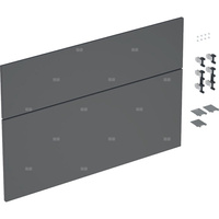 Zestaw frontów szuflad (2 szt.) do dolnej szafki pod umywalkę GEBERIT iCon, kol. lava matowy szer.900 mm