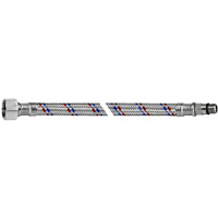 QIK Wąż elastyczny w oplocie INOX 1/2 X M10 35 KR