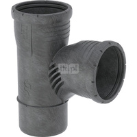 Trójnik GEBERIT 87.5' PP 110 mm x 50 mm x 110 mm (mufa z tworzywa sztucznego do spawania/zgrzewania x mufa z tworzywa sztucznego do spawania/zgrzewania x króciec z tworzywa sztucznego do spawania/zgrzewaniania)