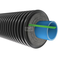 Rura preizolowana HEATPEX DELTA PE 1 x pe100 32 / 110 mm, izolacja pe