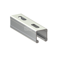 Szyna montażowa NICZUK NSZMF, gr. 2.5 mm, dł. 3000 mm, stal nierdzewna (pasywacja)