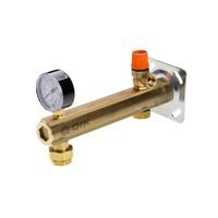 Grupa bezpieczeństwa QIK GBM do CWU, 6 bar szybkozłącze do naczynia zbiorczego z oringiem 3/4"