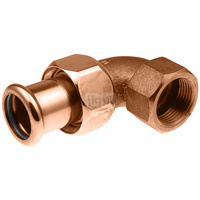 Śrubunek 90' GW Copper - 18 Rp3/4"