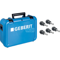 Walizka Geberit FlowFit z gradownikiem/kalibratorami