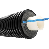 Rura preizolowana HEATPEX DELTA PEX SANI UNO 1 x pex-a 110 / 200 mm, izolacja pe
