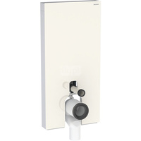 Moduł sanitarny do WC stojącego GEBERIT Monolith Plus, 1010 mm x 480 mm x 106 mm, front: sand, bok: aluminium