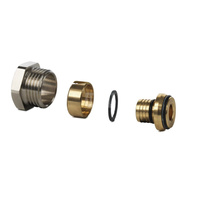 Zestaw przyłączeniowy z pierścieniem zaciskowym DANFOSS mosiądz 1/2''