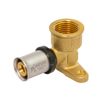 908 Kolano zaprasowywane z mocowaniem 18 x 1/2"