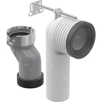 Zestaw przyłączeniowy Geberit do stojącej miski WC iCon TurboFlush, wylot pionowy