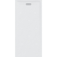 Brodzik prostokątny Geberit Sestra: 180x90x4cm, Biały / Struktura łupka