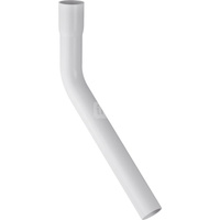 Kolano spłukujące 45 st., biały-alpin