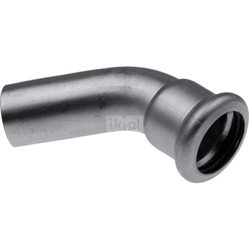 Kolano nyplowe 45' Inox - 168.3