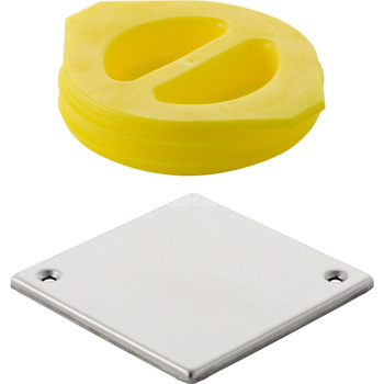 Pokrywa Geberit z zabezpieczeniem, z zaślepką