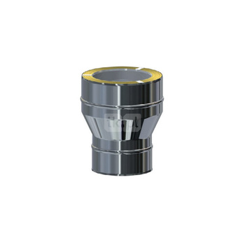 Redukcja stal nierdzewna MK ŻARY ST RD MKD/MKS fi120W x 120 mm do kanałów wentylacyjnych okrągłych