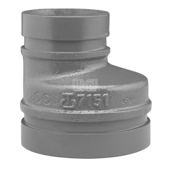 Redukcja mimośrodowa ocynkowana Groove - 168.3/88.9