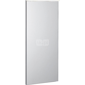 Podświetlane lustro Geberit Xeno²: 40x91cm, Aluminium szczotkowane
