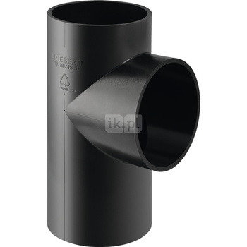 Trójnik GEBERIT HDPE 88.5' PE 250 mm x 250 mm x 250 mm (króciec z tworzywa sztucznego do spawania/zgrzewaniania x króciec z tworzywa sztucznego do spawania/zgrzewaniania x króciec z tworzywa sztucznego do spawania/zgrzewaniania)