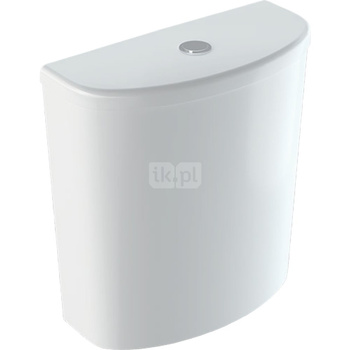 Geberit Selnova Spłuczka nasadzana, B36.5cm, H39cm, T16.5cm, spłukiwanie dwudzielne, przyłącze wody z boku