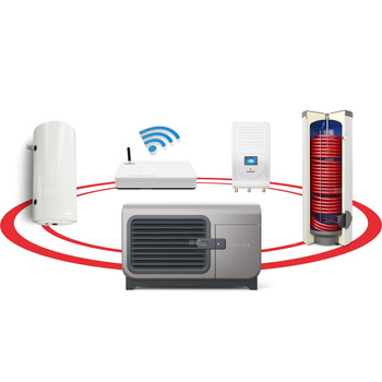 Hybrydowy System Grzewczy 1F R290 Airmax^3 5GT (2-6 kW) G160/B60 Gbox Sinum Lite