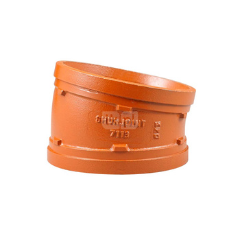 Kolano 11.25' pomarańczowe Groove - 219.1