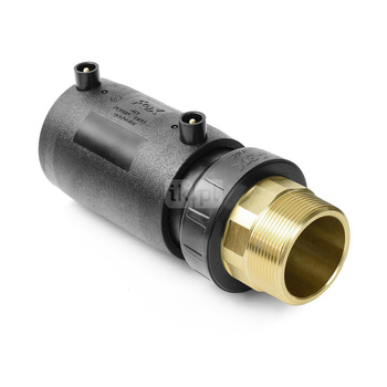 Adaptor elektrooporowy PE/mosiądz GZ 25 x 3/4" FOX