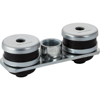 Płytka montażowa 1/2" z izolacją akustyczną