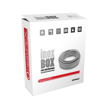 Rura INOX BOX 12 x 0,18 - zwój 20 m.