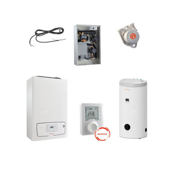 Zestaw z kotłem kondensacyjnym TERA 24 Komfort Plus 125