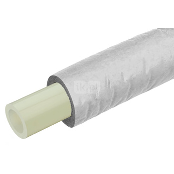 Rura PEXC w szarej izolacji 6 mm ultraLINE - 20x2.8 zwój 50 m