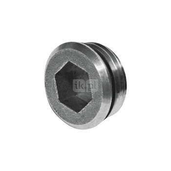 Zaślepka niklowana GZ - G1/2"