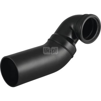 Kolano odpływowe PE 90st. L do WC d110/90