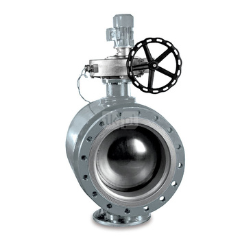 Kurek kulowy kołnierzowy do gazu WK 6a PS 16 DN 400 kula k.o.