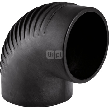 Kolano przyłączeniowe 88.5' GEBERIT Silent-db20, PE / polietylen, 110 mm, DN 100 x 110 mm x DN 100 (króciec)