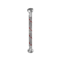 Wąż elastyczny przyłączeniowy FLAMCO MEIBES, 1/2'a (15) x 15 mm x 1/2'a (15), dł. 300 mm, GW x GW z oplotem
