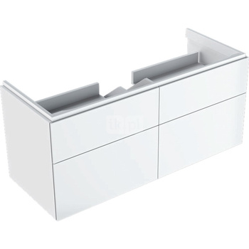 Szafka pod umywalkę GEBERIT Xeno2, kolor biały szer.1200mm