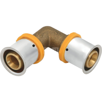 Kolano 90' mosiężne ultraPRESS - 20