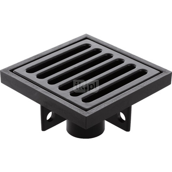 Wpust Geberit PE, kratka szczelinowa 15 x 15 cm: d=50mm