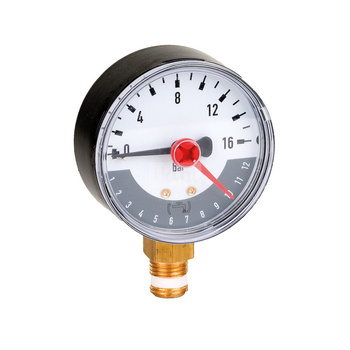 Manometr 0‐16 bar G1/4 (do filtrów F78TS‐F) ze wskaźnikiem pamięci