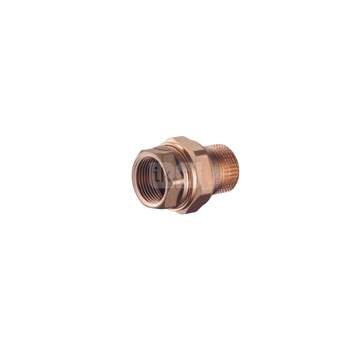 Złączka grzejnikowa prosta, mosiężna 3/4" oring