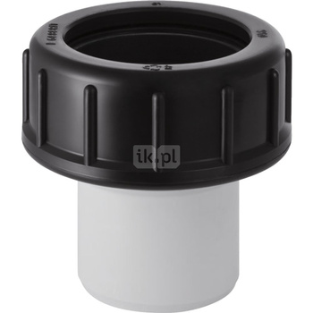 Łącznik GEBERIT HDPE, polichlorek winylu, 50 mm, DN 50 x 56 mm (króciec klejony x nakrętka)
