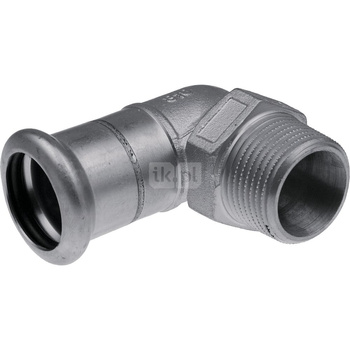 Kolano 90' GZ Inox - 15 R1/2"