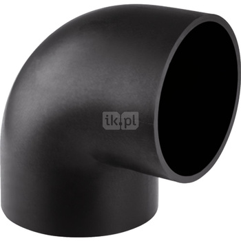 Kolano 88.5' GEBERIT HDPE, PE / polietylen, 160 mm, DN 150 x 160 mm x DN 150 (króciec)